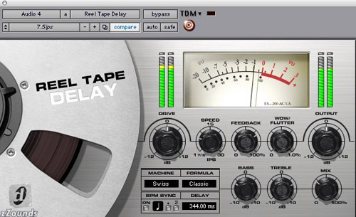 Avid Reel Tape Delay