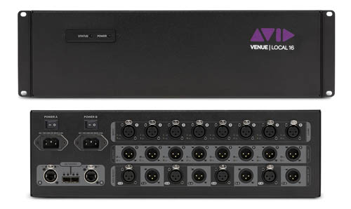 Avid Venue Local 16