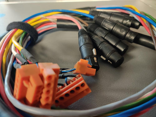 Dee Custom-multi-conductor-cable Terminal-block XLRF