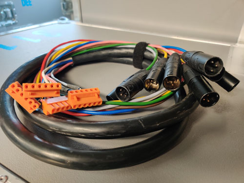 Dee Custom-multi-conductor-cable Terminal-block XLRM