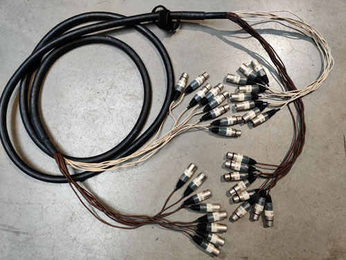 Dee Custom-Multi-Signal XLR 16way multi-4m