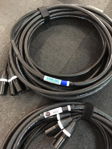 Dee Custom-Multi-Signal XLR 4way AES multi-5m