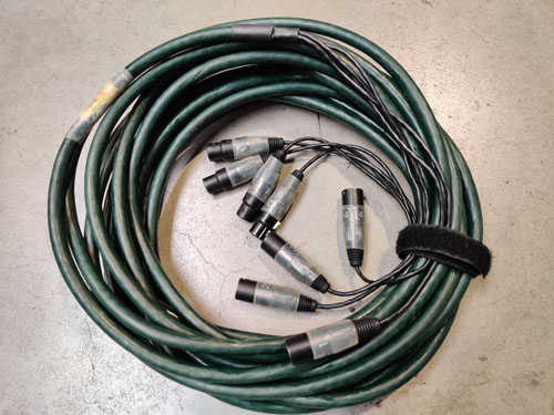 Dee Custom-Multi-Signal XLR 4way multi-12m