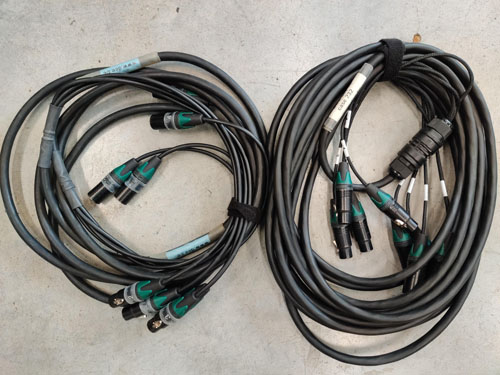 Dee Custom-Multi-Signal XLR 4way multi-5m