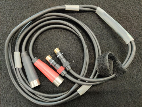 Dee Custom-RCA Cinch-XLR-M 1m