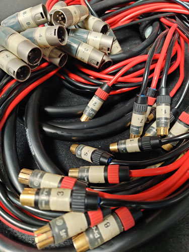 Dee Custom-RCA XLR-RCA 8way multi
