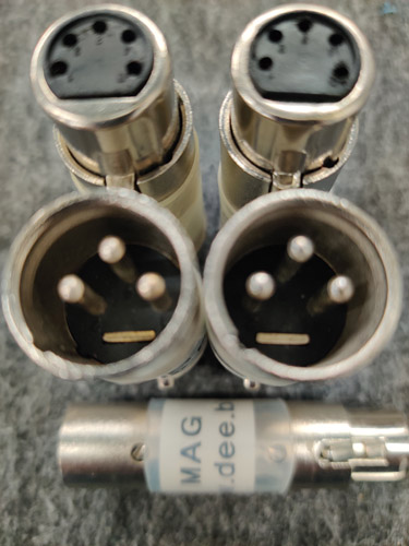 DMX5 Adaptor DMX5pin-3pin