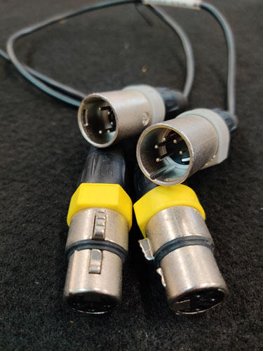 DMX5 Cable DMX-M-5pin-F-3pin-C