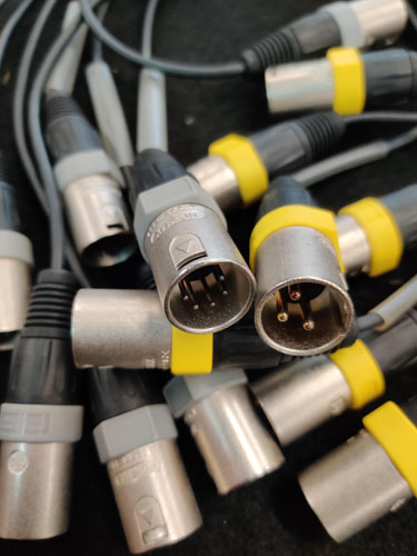 DMX5 Cable DMX-M-5pin-M-3pin-C