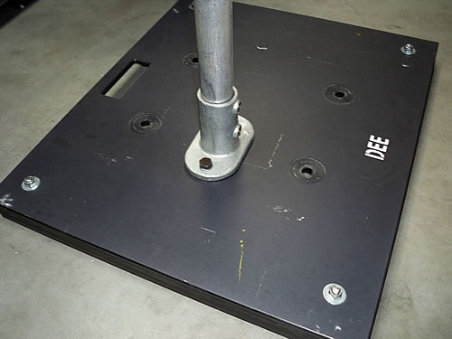 Doughty Railing base flange