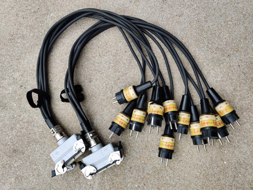 Harting HA-16 Breakout Schuko-6-B