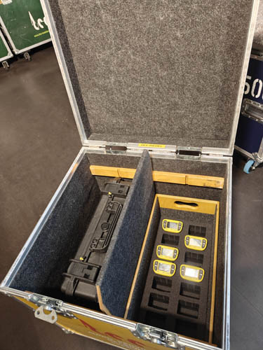 K-Teg Wood box Riedel Beltpacks