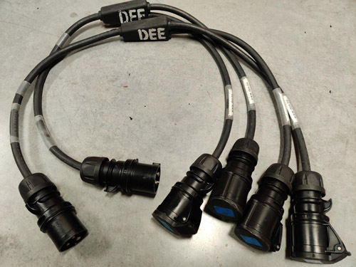 Livepower CEE 16A-Split (Black)