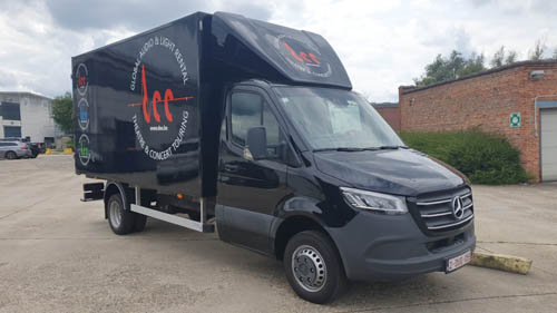 Mercedes 3,5 ton Box