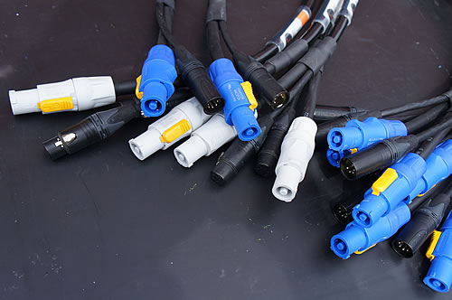 Neutrik Powercon-XLR5 0,5m