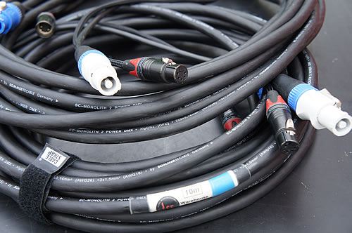Neutrik Powercon-XLR5 10m