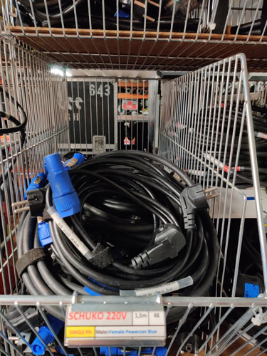 Neutrik Powercon Schuko 1m