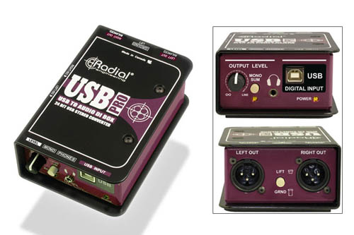 Radial USB-Pro