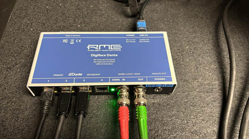 RME Digiface Dante