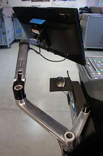 Solid State Logic Ergotron Screen